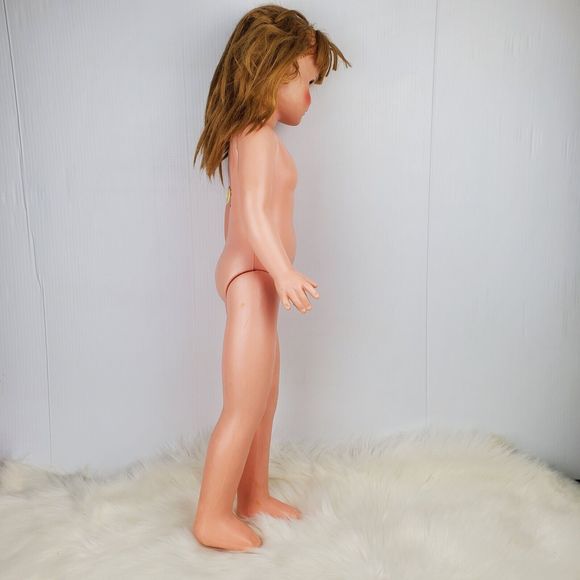 Vintage Eegees 30" Talking Pull String Doll with Outfit WORKS - Picture 13 of 16